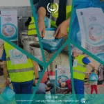 تجهيز وجبات ساخنة وتوزيعها علي أهالي غزة المحاصرين و النازحين بتاريخ ٨ ديسمبر ٢٠٢٣